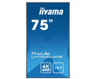 iiyama 74,5'' PROLITE LH7542UHS-B3 Czarny - 1375289 - zdjęcie 2